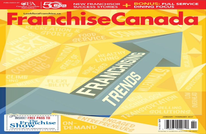 POSTCARD PORTABLES PROFILED IN FRANCHISECANADA MAGAZINE