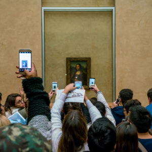 Mona Lisa smiles