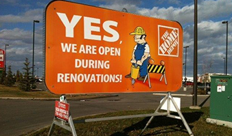 Yes Open During Renovation